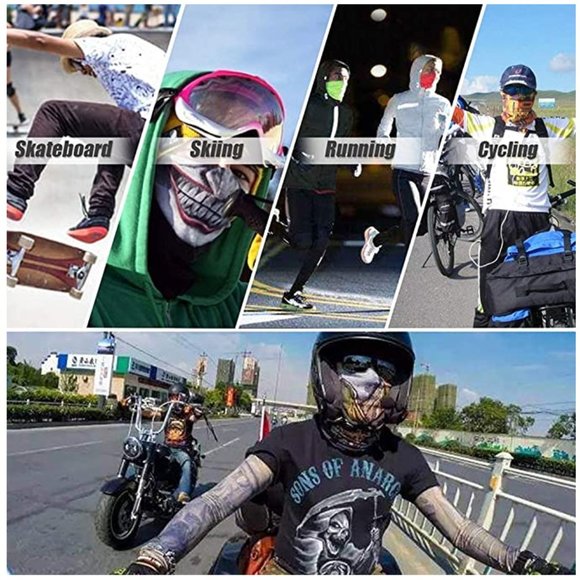 Men's Graphic Protective Face Mask Bandanna - Picture 5 of 6